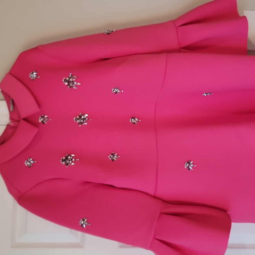 Pink and Rhinestone dress